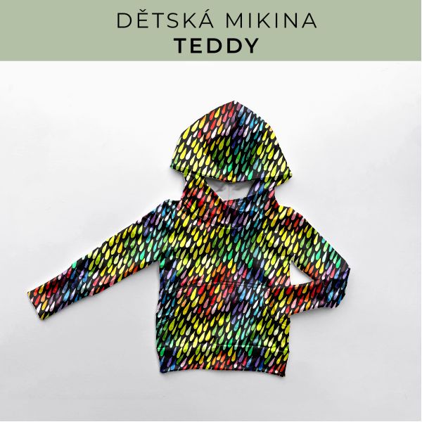 DĚTSKÝ střih - Mikina Teddy