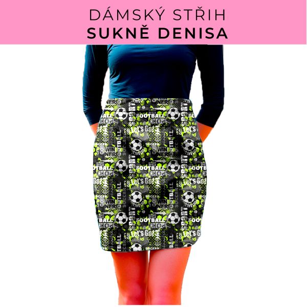 Dámský střih - Dámská sukně Denisa
