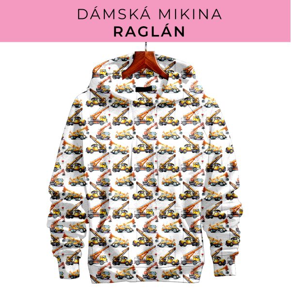 DÁMSKÝ střih - mikina raglán