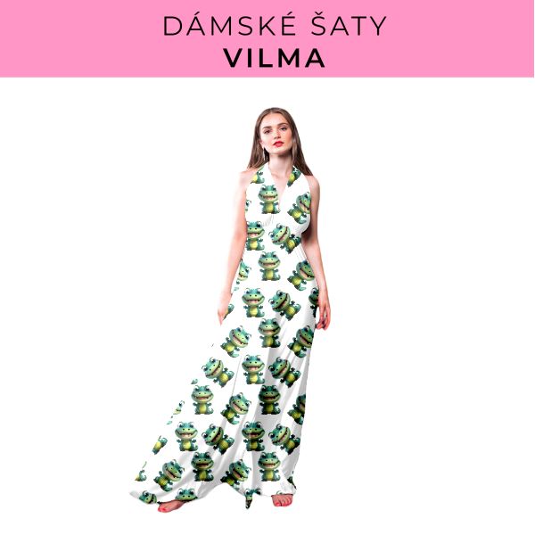 DÁMSKÝ střih - šaty Vilma