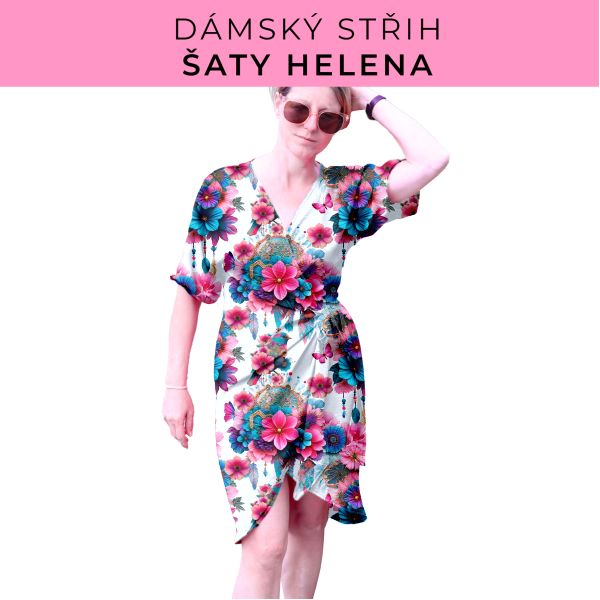 Dámský střih na šaty  Helena