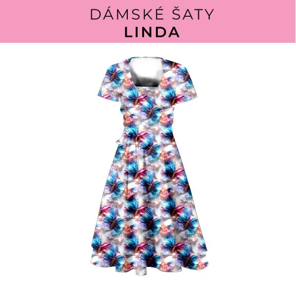 DÁMSKÝ střih - šaty Linda