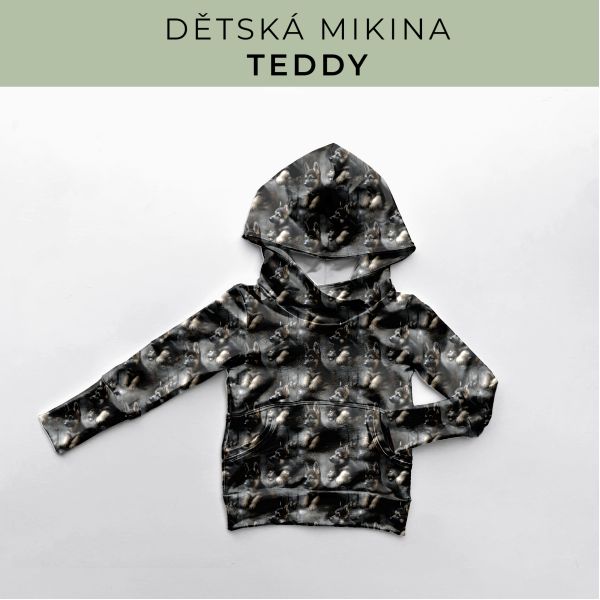 DĚTSKÝ střih - Mikina Teddy