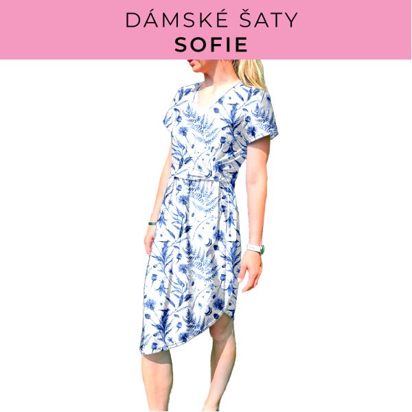 DÁMSKÝ střih - šaty Sofie