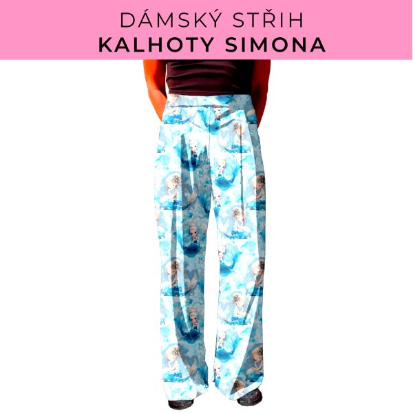 Dámský střih - kalhoty Simona