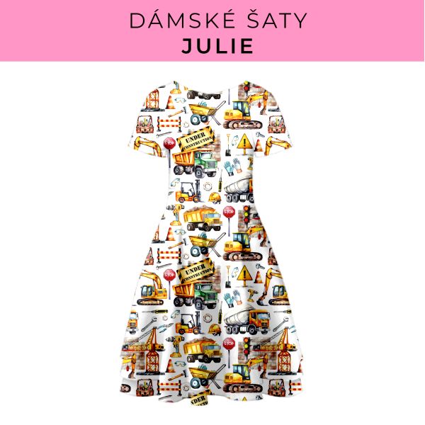DÁMSKÝ střih - šaty julie