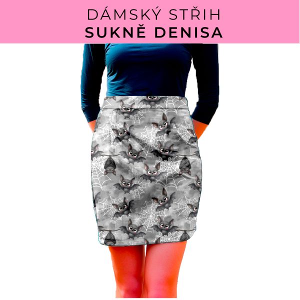 Dámský střih - Dámská sukně Denisa