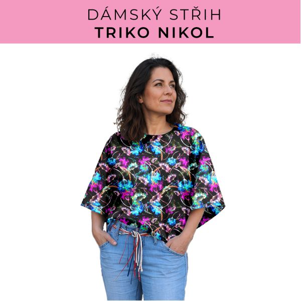 Dámský střih -  triko Nikol