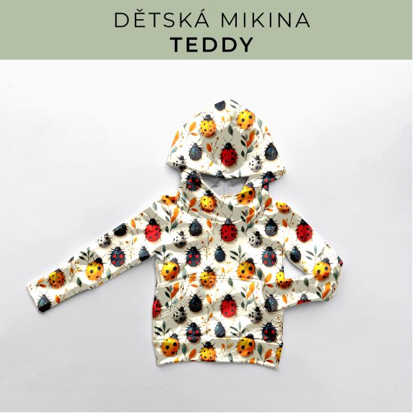 DĚTSKÝ střih - Mikina Teddy