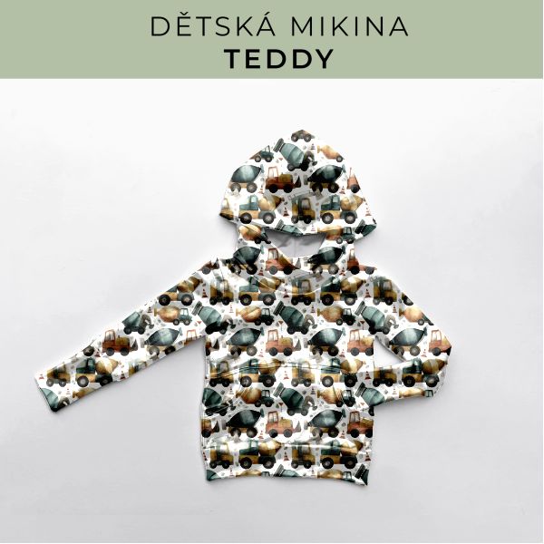 DĚTSKÝ střih - Mikina Teddy