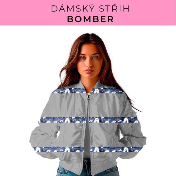 DÁMSKÝ střih - Bomber