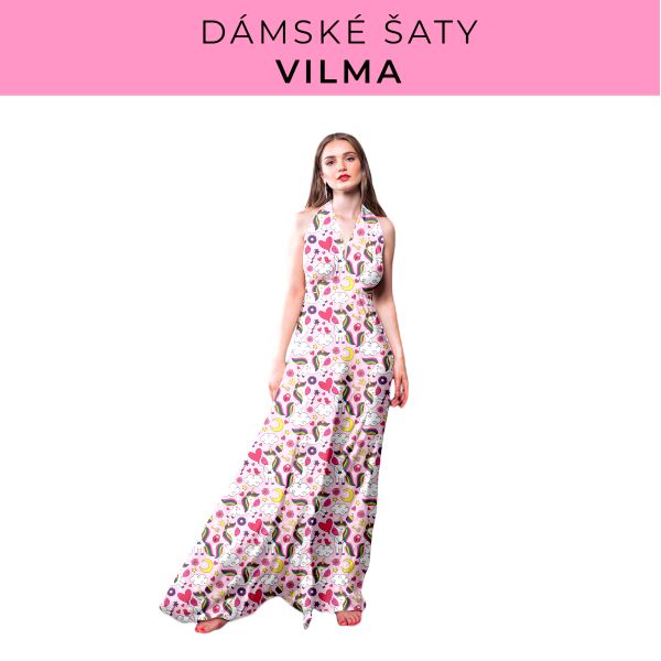 DÁMSKÝ střih - šaty Vilma
