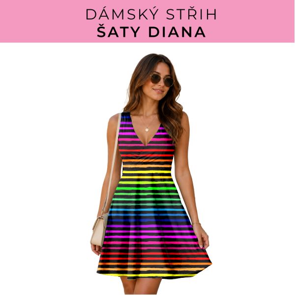 Dámský střih - šaty Diana