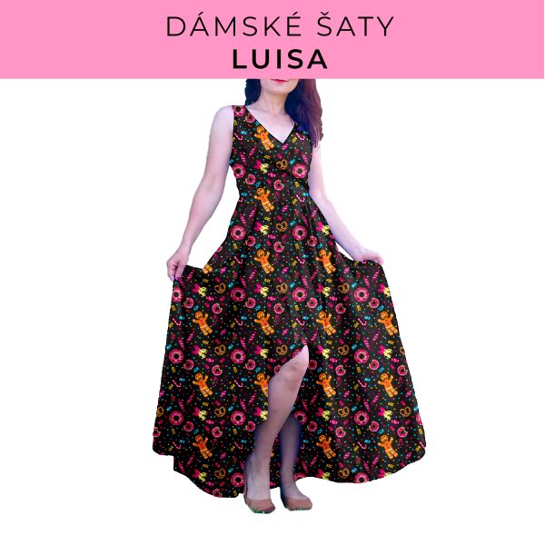DÁMSKÝ střih - šaty Luisa