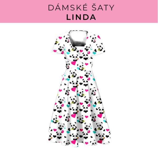 DÁMSKÝ střih - šaty Linda