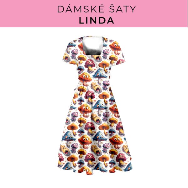 DÁMSKÝ střih - šaty Linda