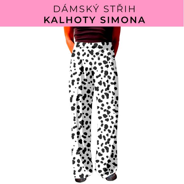 Dámský střih - kalhoty Simona