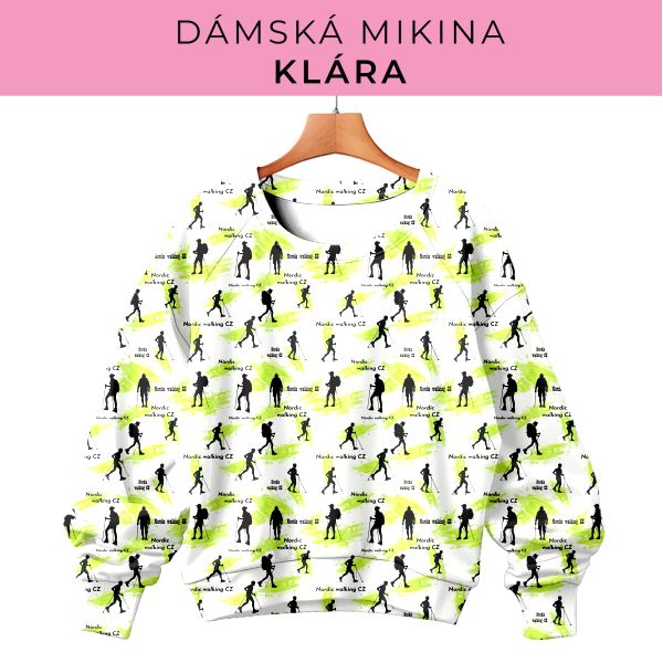 DÁMSKÝ střih - mikina Klára