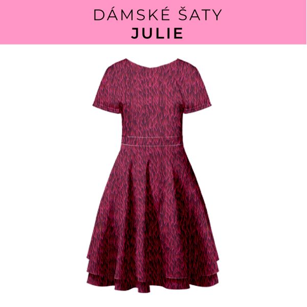 DÁMSKÝ střih - šaty julie