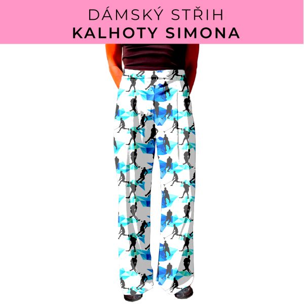 Dámský střih - kalhoty Simona