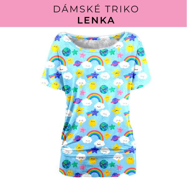 DÁMSKÝ střih - Triko Lenka
