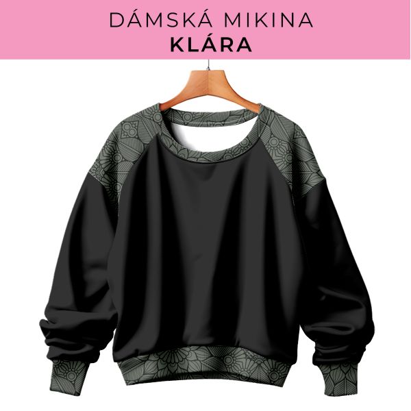 DÁMSKÝ střih - mikina Klára