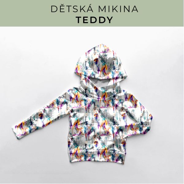 DĚTSKÝ střih - Mikina Teddy