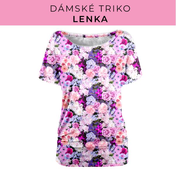 DÁMSKÝ střih - Triko Lenka