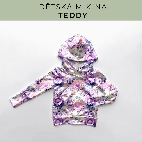 DĚTSKÝ střih - Mikina Teddy