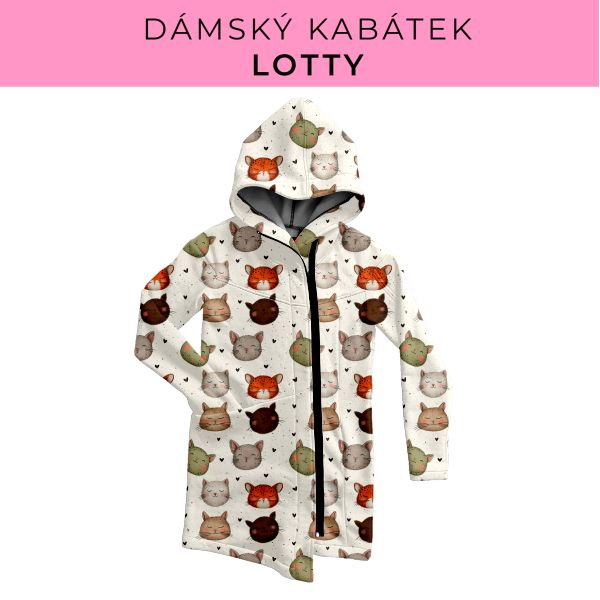 DÁMSKÝ střih - Kabátek Lotty