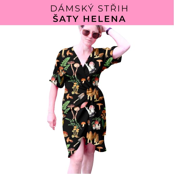 Dámský střih na šaty  Helena