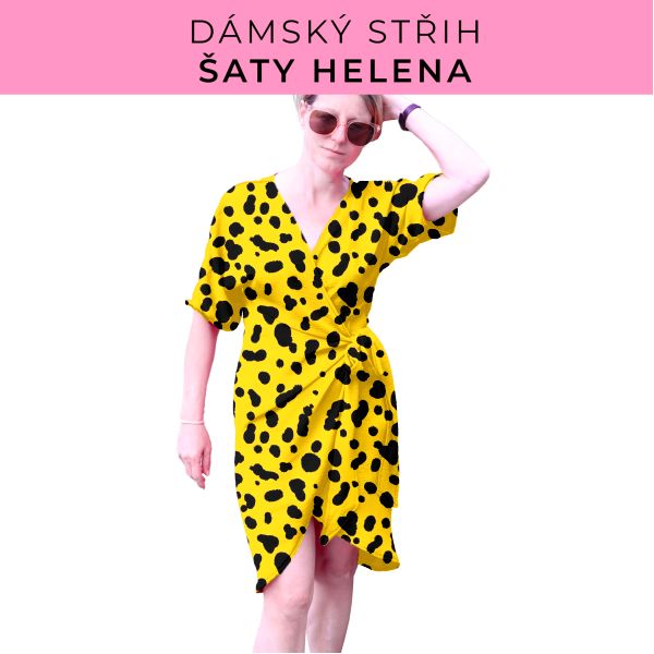 Dámský střih na šaty  Helena