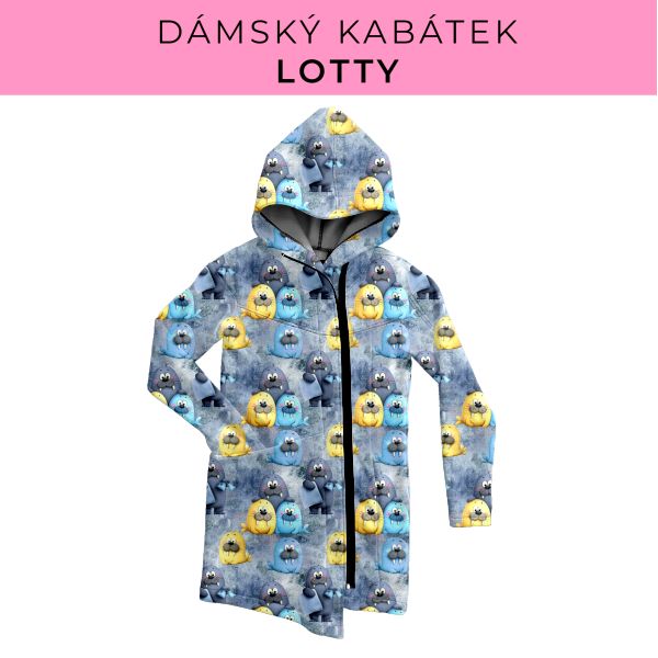 DÁMSKÝ střih - Kabátek Lotty