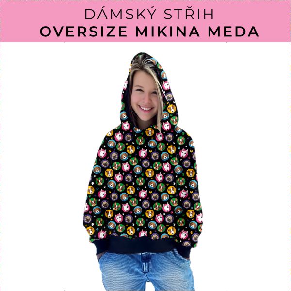 Dámský střih - mikina Meda