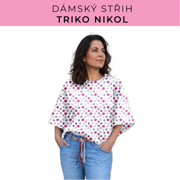 Dámský střih -  triko Nikol