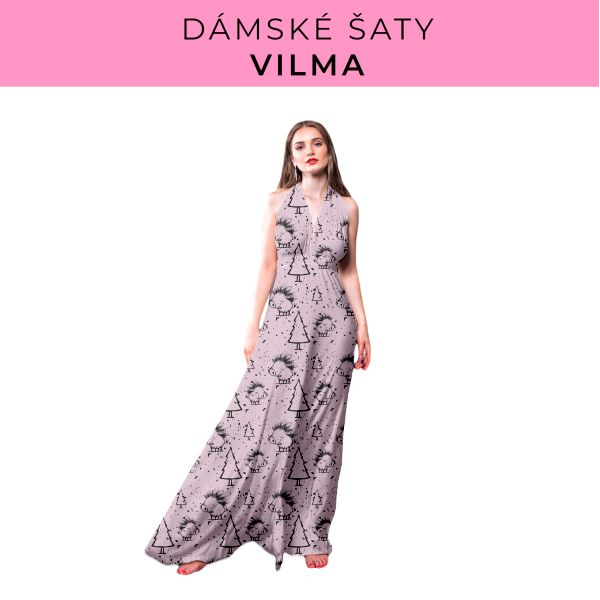 DÁMSKÝ střih - šaty Vilma