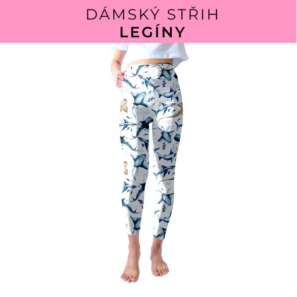 DÁMSKÝ střih - legíny SPORT - SLIM FIT