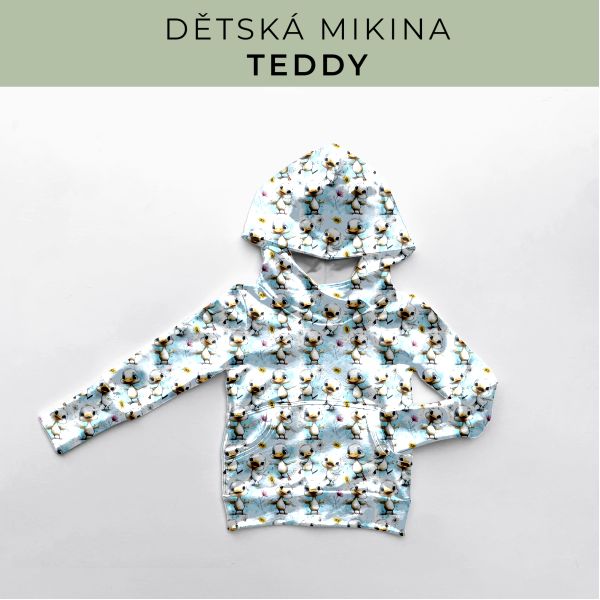 DĚTSKÝ střih - Mikina Teddy