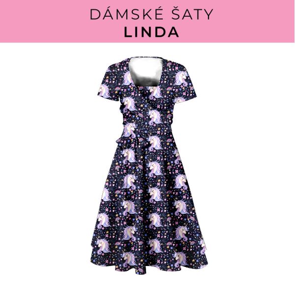DÁMSKÝ střih - šaty Linda