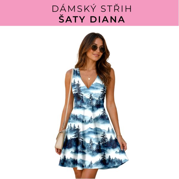 Dámský střih - šaty Diana