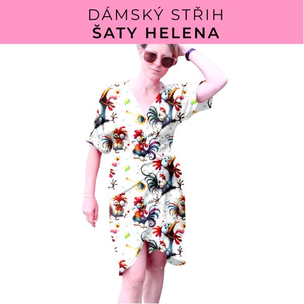 Dámský střih na šaty  Helena
