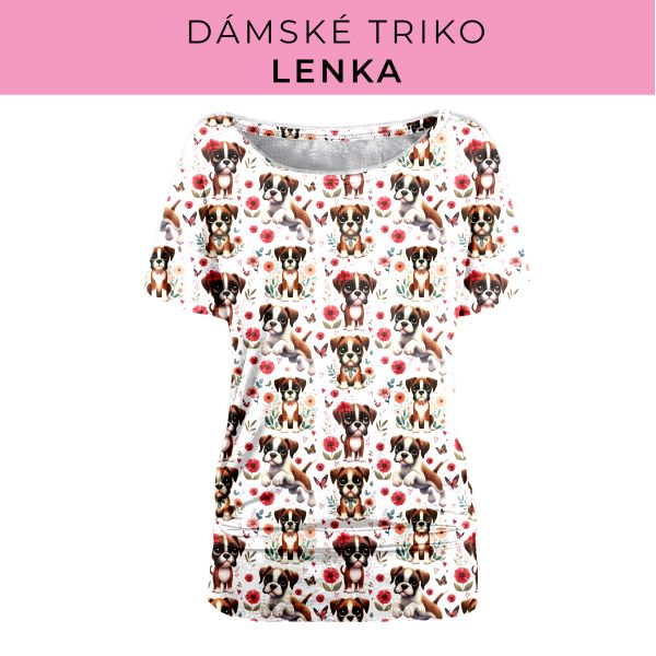 DÁMSKÝ střih - Triko Lenka