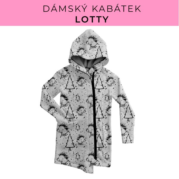 DÁMSKÝ střih - Kabátek Lotty