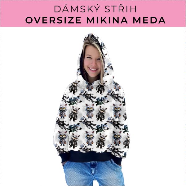 Dámský střih - mikina Meda