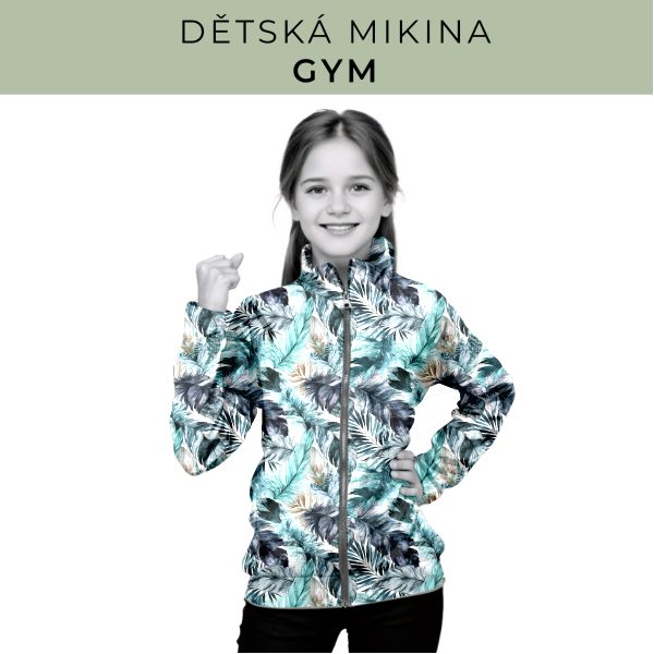 Dětská střih - mikina GYM