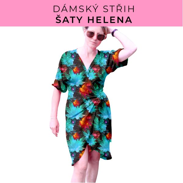 Dámský střih na šaty  Helena