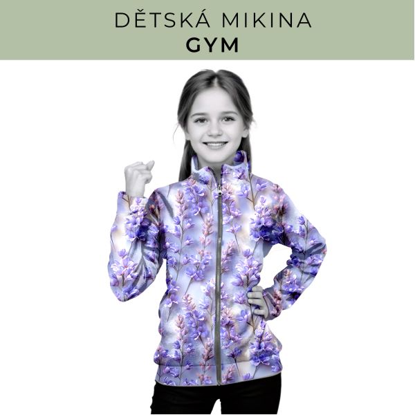 Dětská střih - mikina GYM