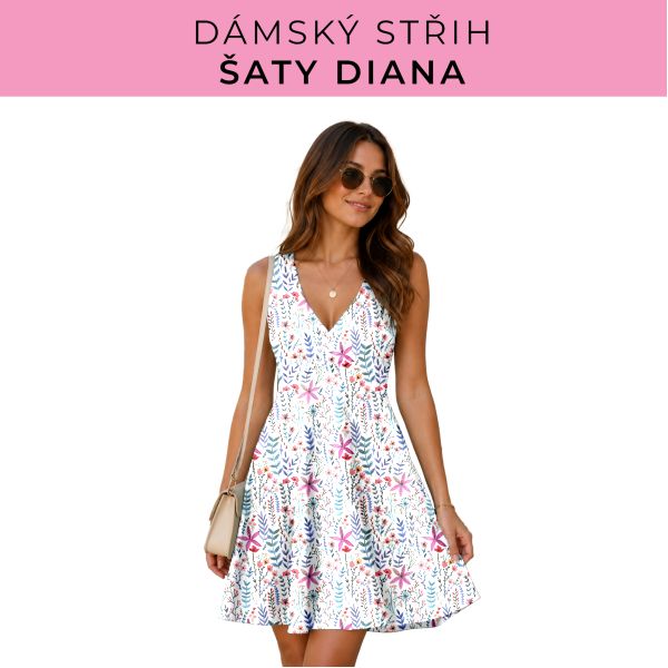 Dámský střih - šaty Diana