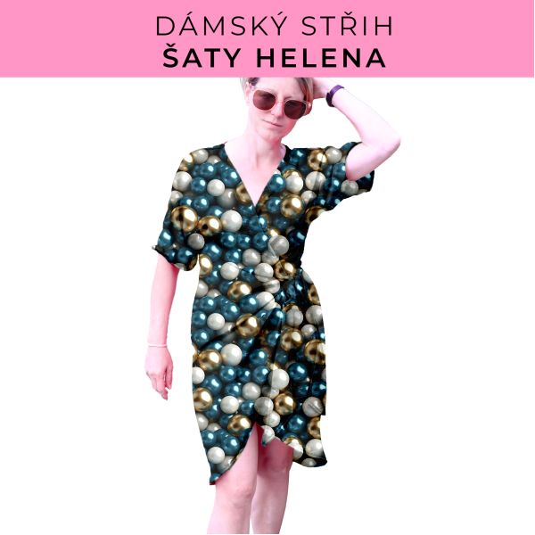 Dámský střih na šaty  Helena