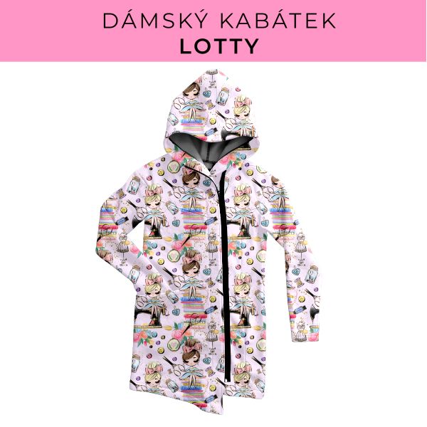 DÁMSKÝ střih - Kabátek Lotty
